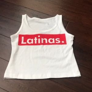 Latinas Crop Top